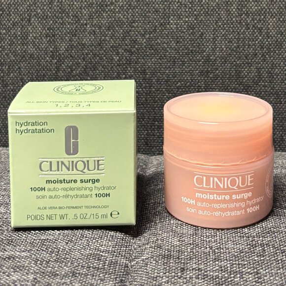 Clinique Moisture Surge 100H Auto Replenishing Hydrator 15ml New in Box - Picture 1 of 1